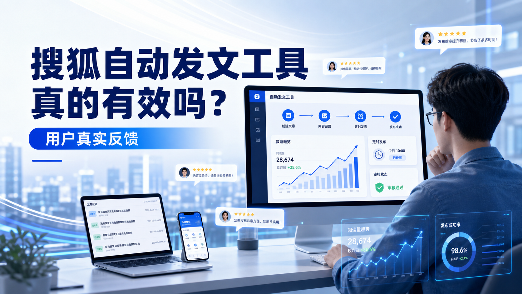 搜狐自动发文工具真的有效吗？昌江用户的真实反馈